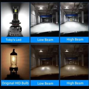 هدلایت LED توبیز TF85 H7 با CanBus